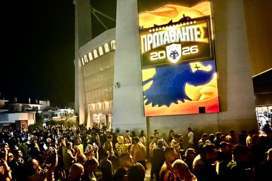 Η βραδιά της λύτρωσης για την ΑΕΚ: Από το γκολ του Ζοάο Μάριο, στον γύρο του θριάμβου με Ηλιόπουλο και το πρώτο πάρτι στα μπουζούκια για το πρωτάθλημα