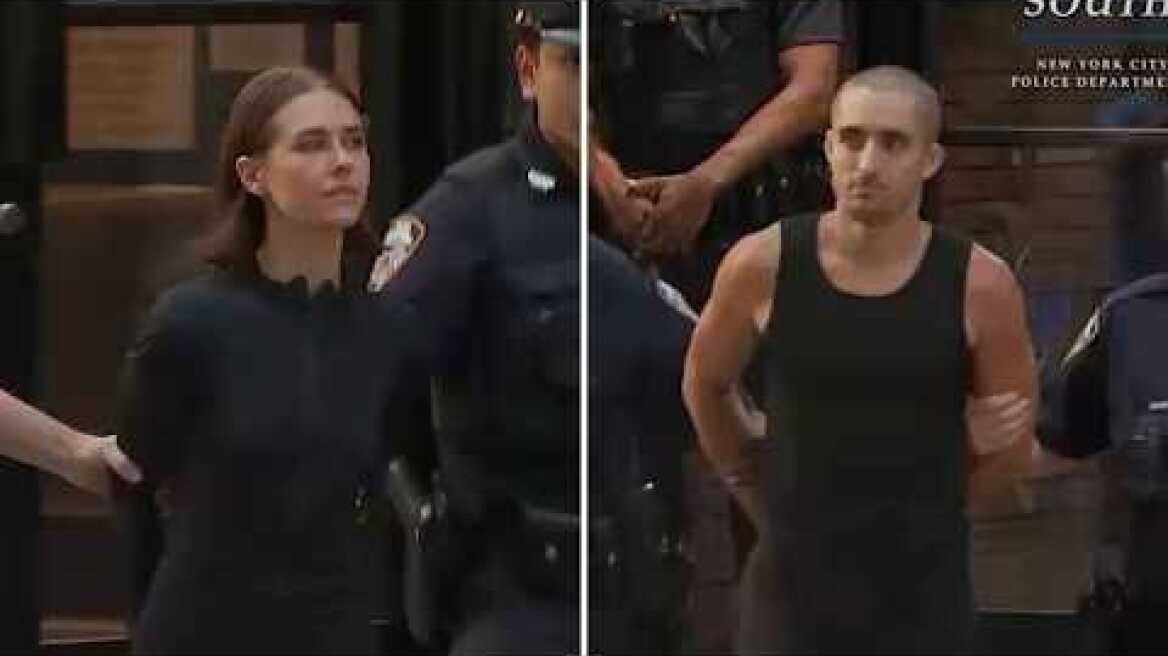 Couple charged after brazen climb to top of Empire State Building
