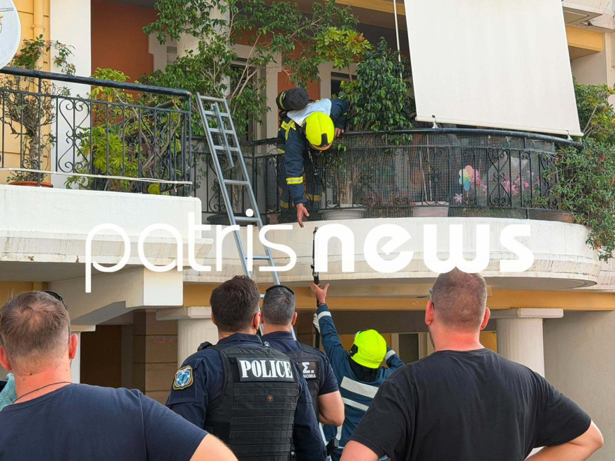 Φωτιά σε διαμέρισμα στον Πύργο μετά από έκρηξη σε κλιματιστικό, στο νοσοκομείο μητέρα και παιδί