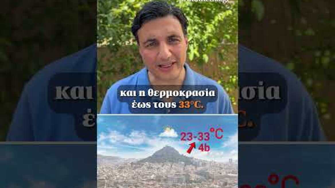 Ο καιρός με τον Γιώργο Τσατραφύλλια