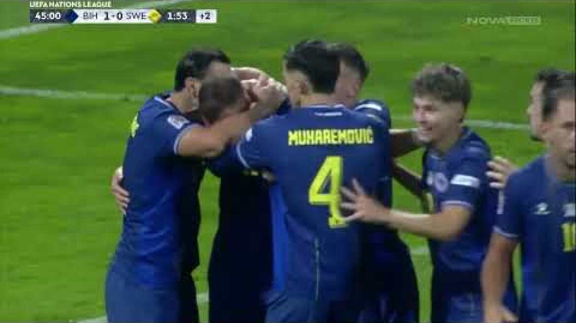 Βοσνία Ερζεγοβίνη - Σουηδία: 1-1 (MD 3, 02/10/2026)