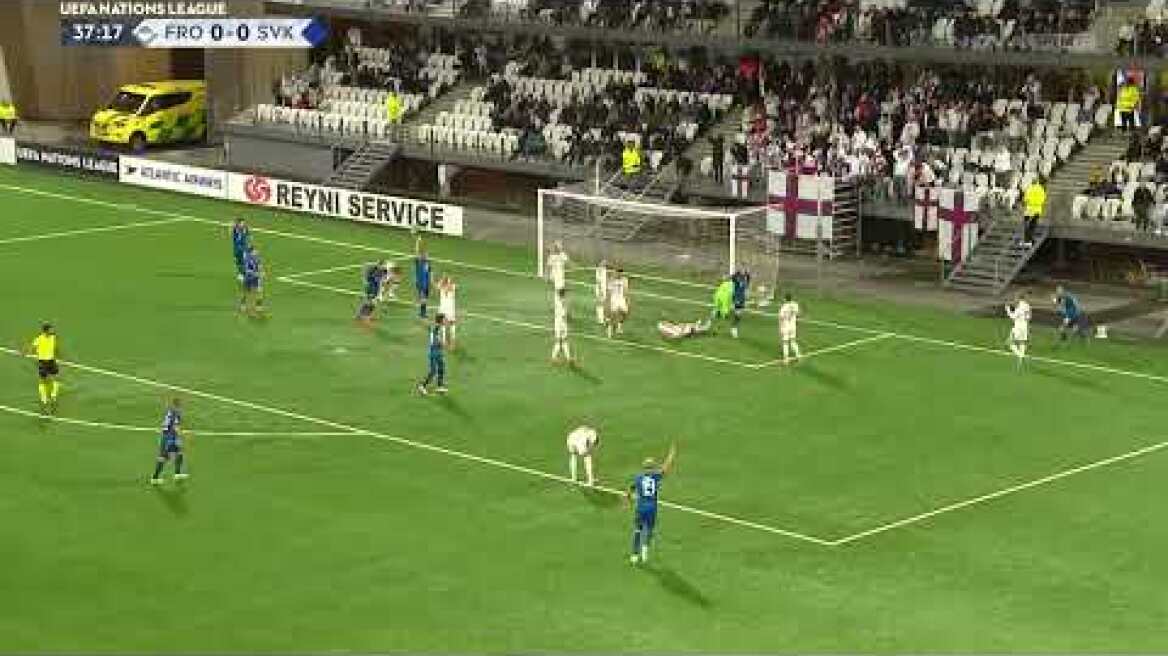 Νησιά Φερόε - Σλοβακία: 1-1 (MD 3, 02/10/2026)